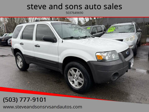 2006 Ford Escape for sale at steve and sons auto sales in Happy Valley OR
