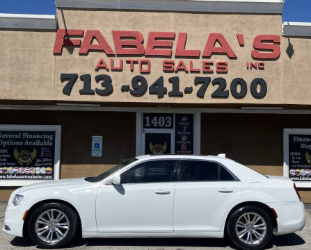2017 Chrysler 300 for sale at Fabela's Auto Sales Inc. in South Houston TX