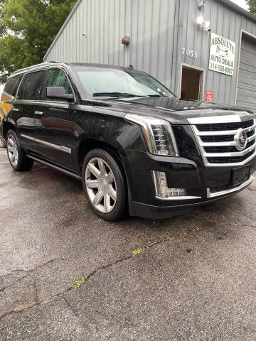 2015 Cadillac Escalade for sale at Absolute Auto Deals in Barnhart MO