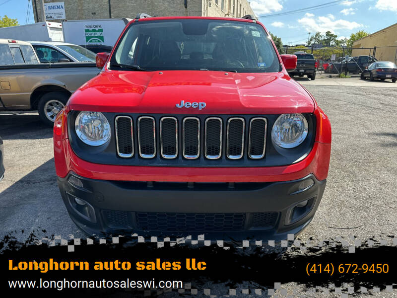 2017 Jeep Renegade for sale at Longhorn auto sales llc in Milwaukee WI