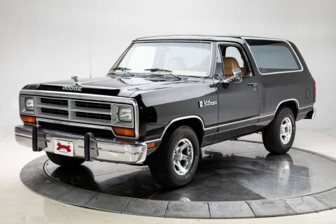 1989 Dodge Ramcharger for sale at Duffy's Classic Cars in Cedar Rapids IA