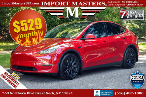 2021 Tesla Model Y for sale at Import Masters in Great Neck NY