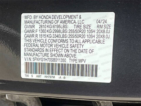 2025 Honda Pilot Touring