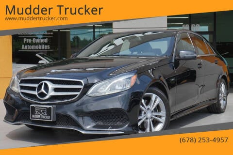 2016 Mercedes-Benz E-Class for sale at Mudder Trucker in Conyers GA