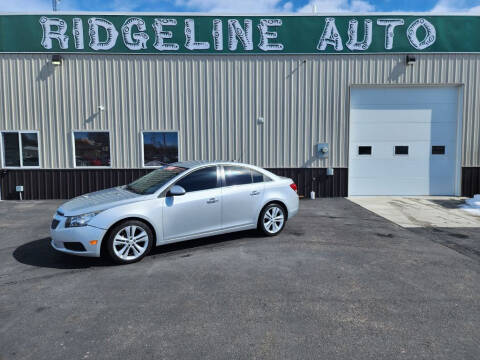2015 Chevrolet Cruze for sale at RIDGELINE AUTO in Chubbuck ID