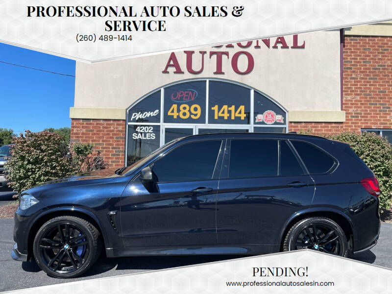 2018 BMW X5 M for sale at Professional Auto Sales & Service in Fort Wayne IN