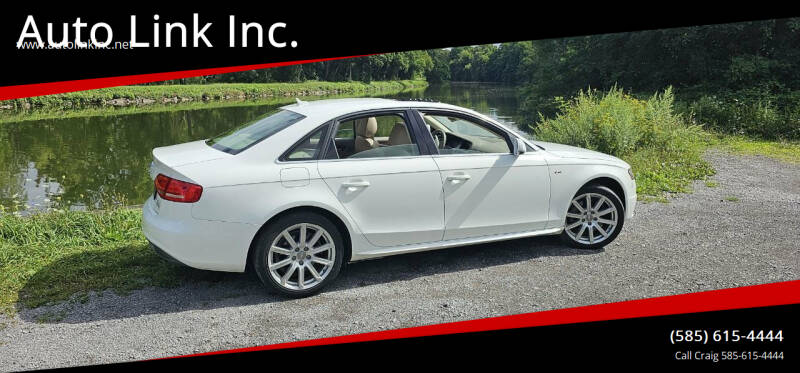 2012 Audi A4 for sale at Auto Link Inc. in Spencerport NY
