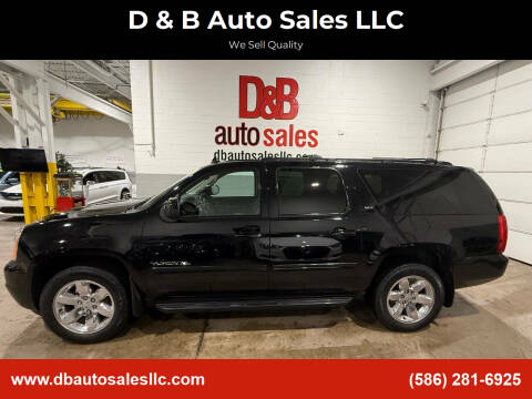 2011 GMC Yukon XL for sale at D & B Auto Sales LLC in Harrison Township MI