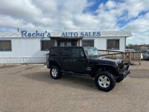 2012 Jeep Wrangler Unlimited for sale at Rocky's Auto Sales in Corpus Christi TX