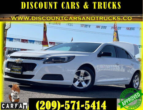 2014 Chevrolet Malibu for sale at Discount Cars & Trucks in Modesto CA
