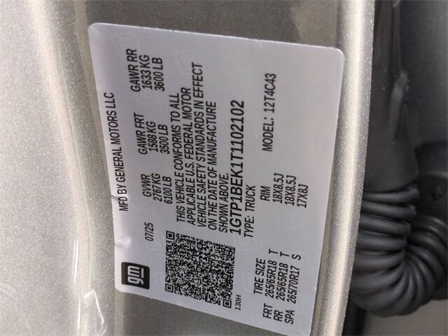 2026 GMC Canyon Elevation