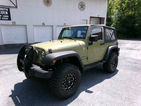 2013 Jeep Wrangler for sale at Clift Auto Sales in Annville PA