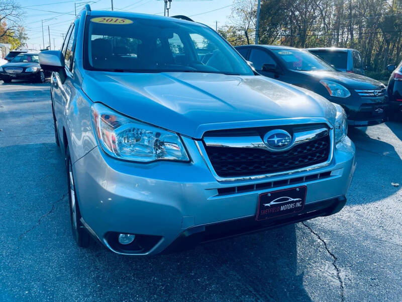 2015 Subaru Forester for sale at SHEFFIELD MOTORS INC in Kenosha WI