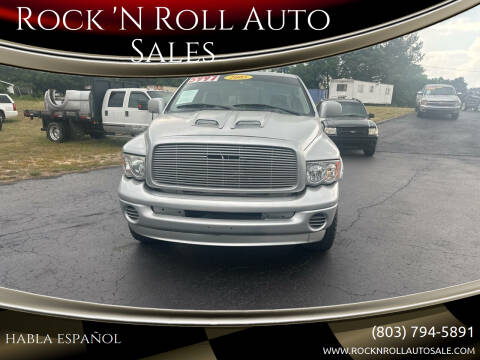 2002 Dodge Ram 1500 for sale at Rock 'N Roll Auto Sales in West Columbia SC