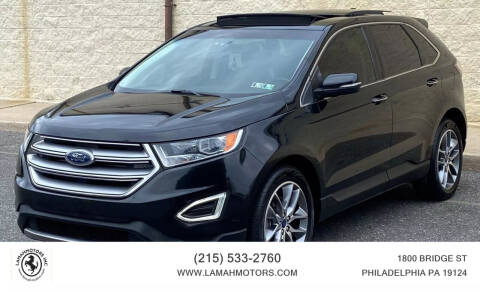 2015 Ford Edge for sale at LAMAH MOTORS INC in Philadelphia PA