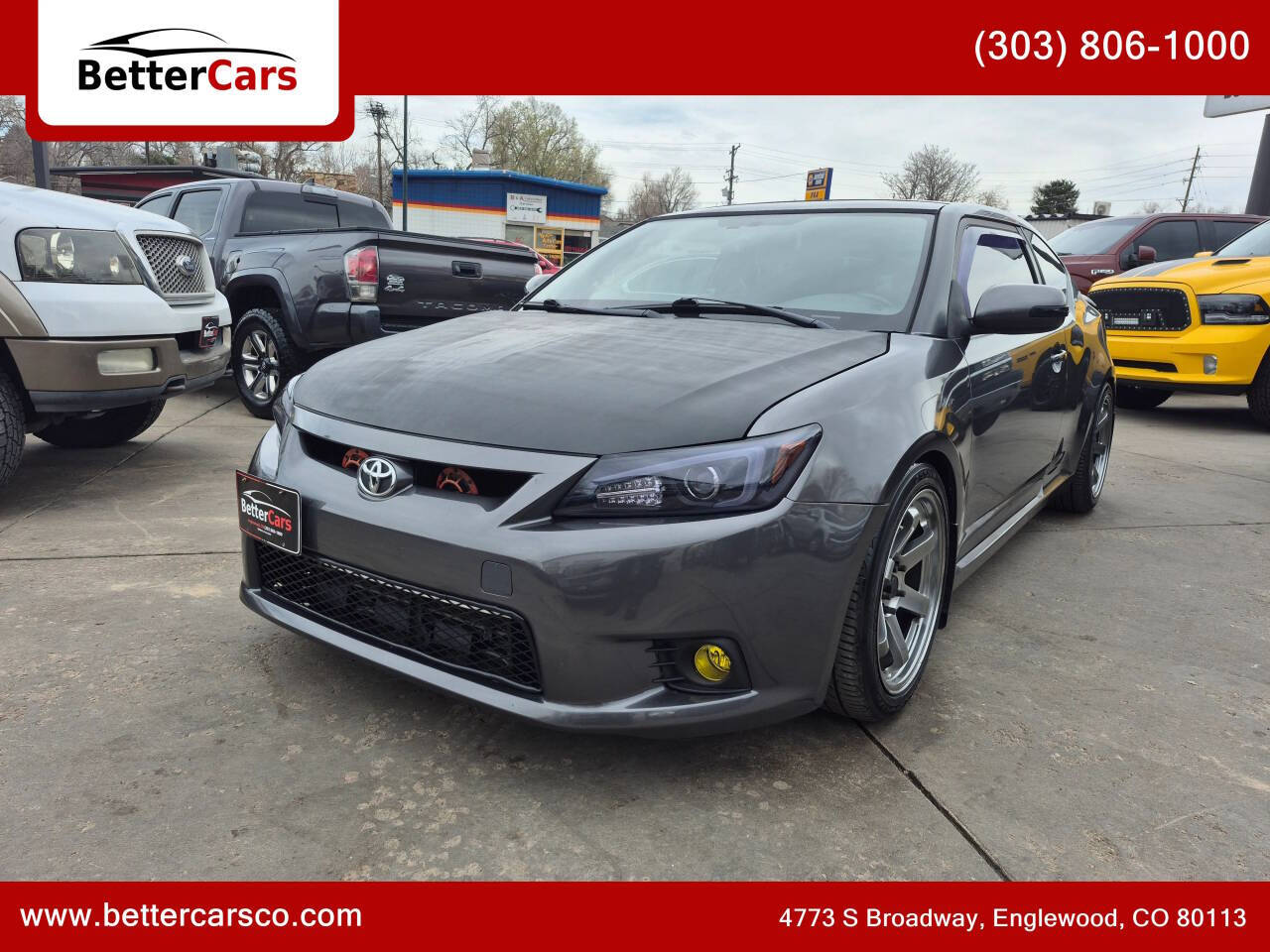Gray 2011 Scion tC Base Base 2dr Coupe 6M 1