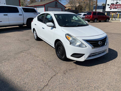 2017 Nissan Versa for sale at FUTURES FINANCING INC. in Denver CO