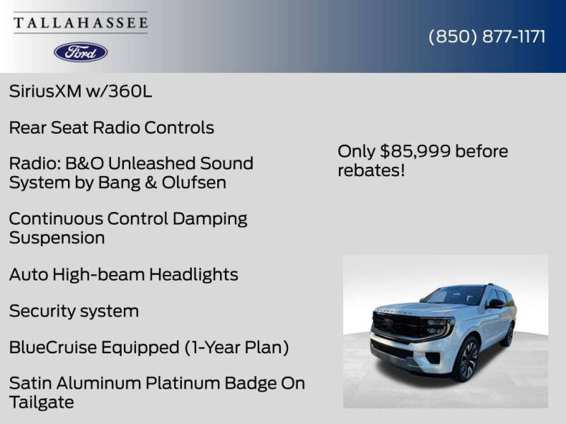 2025 Ford Expedition Platinum