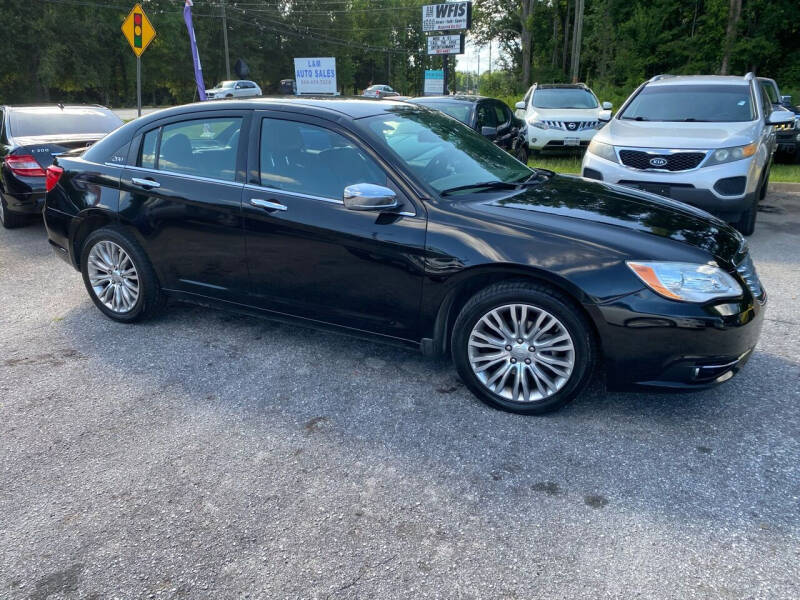 2012 Chrysler 200 for sale at L&M Auto Sales in Simpsonville SC