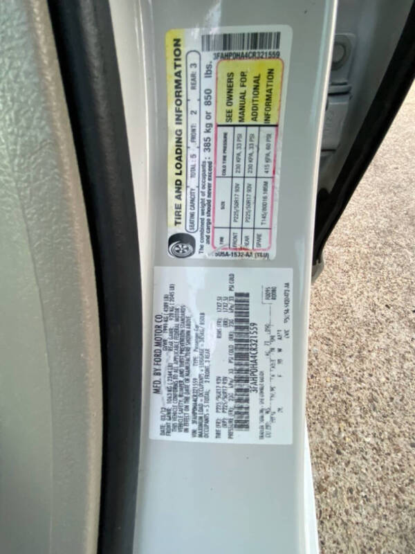 2012 Ford Fusion SE