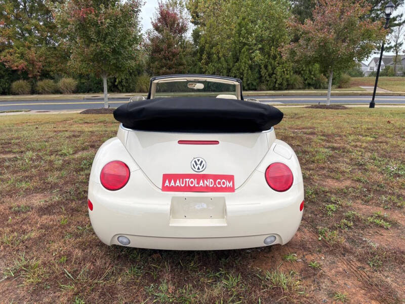2003 Volkswagen New Beetle Convertible GLS