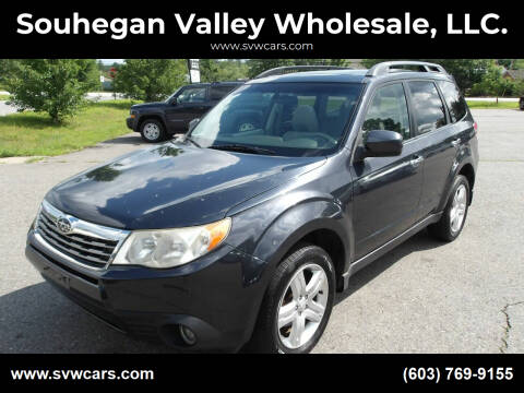 2010 Subaru Forester for sale at Souhegan Valley Wholesale, LLC. in Milford NH
