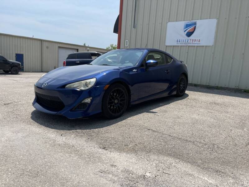 2013 Scion FR-S for sale at Drivertopia in Midlothian TX