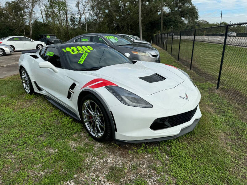 2017 Chevrolet Corvette for sale at DION'S TRUCKS & CARS LLC in Alvin TX