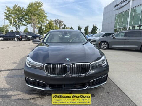2018 BMW 7 Series for sale at Williams Brothers Pre-Owned Monroe in Monroe MI