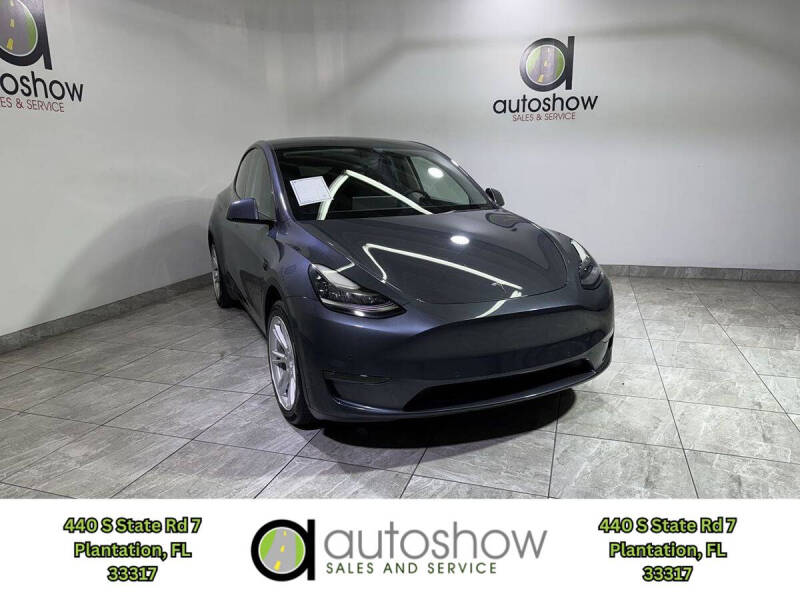 2022 Tesla Model Y for sale at AUTOSHOW SALES & SERVICE in Plantation FL