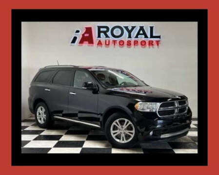 2013 Dodge Durango for sale at Royal AutoSport in Elk Grove CA