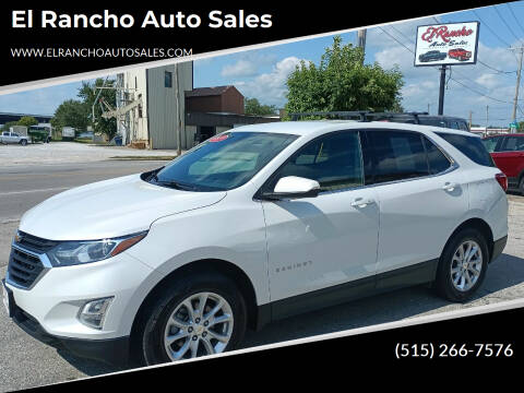 2019 Chevrolet Equinox for sale at El Rancho Auto Sales in Des Moines IA