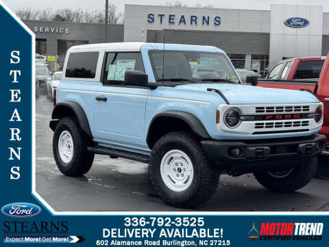 2024 Ford Bronco for sale at Stearns Ford in Burlington NC