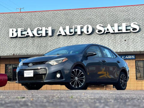 2014 Toyota Corolla for sale at Beach Auto Sales in Virginia Beach VA
