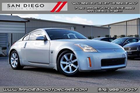 2004 Nissan 350Z for sale at San Diego Motor Cars LLC in Spring Valley CA