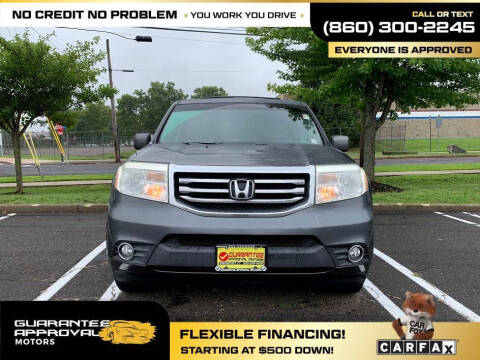 2012 Honda Pilot for sale at Guarantee Approval Motors in Bridgeport CT