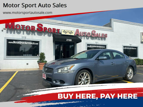 2011 Nissan Maxima for sale at Motor Sport Auto Sales in Waukegan IL