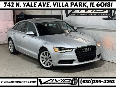 2014 Audi A6 for sale at VIVID MOTORWORKS, CORP. in Villa Park IL