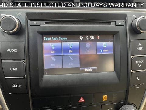 2016 Toyota Camry LE