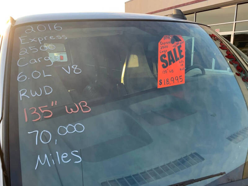 2016 Chevrolet Express 2500