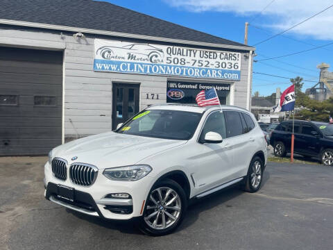 2018 BMW X3 for sale at Clinton MotorCars in Shrewsbury MA