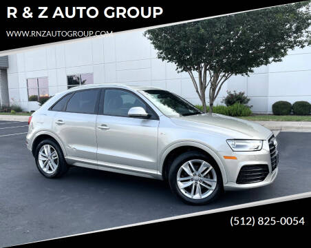 2018 Audi Q3 for sale at R & Z AUTO GROUP in Austin TX