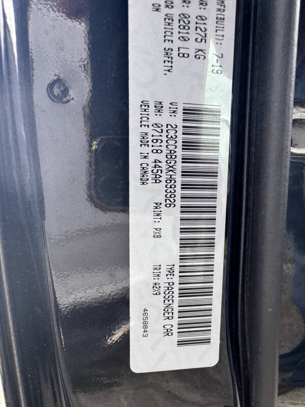 2019 Chrysler 300 S