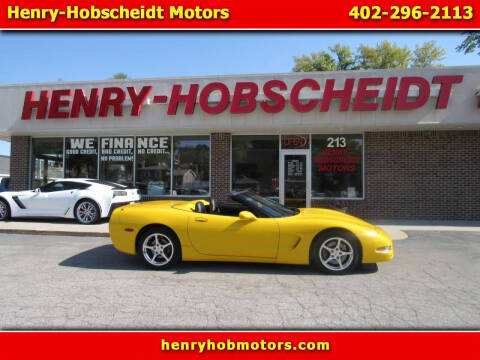 2002 Chevrolet Corvette for sale at Henry-Hobscheidt Motors in Plattsmouth NE