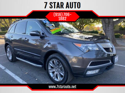 2012 Acura MDX for sale at 7 STAR AUTO in Sacramento CA