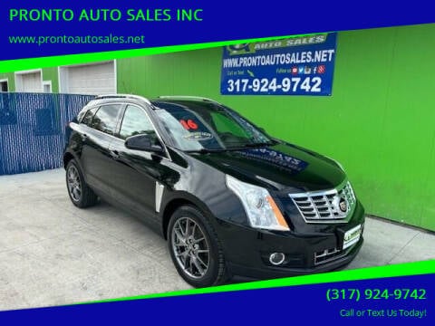 2016 Cadillac SRX for sale at PRONTO AUTO SALES INC in Indianapolis IN