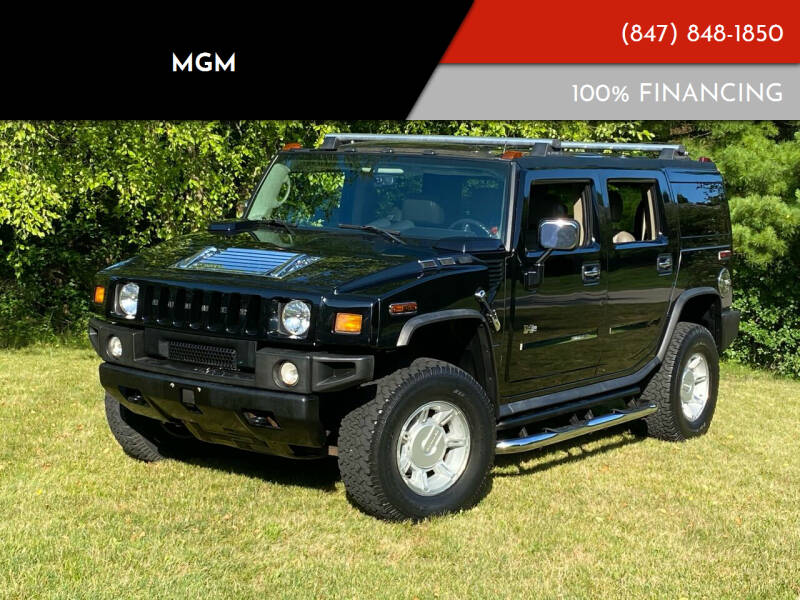 2004 HUMMER H2 for sale at MGM CLASSIC CARS in Addison IL