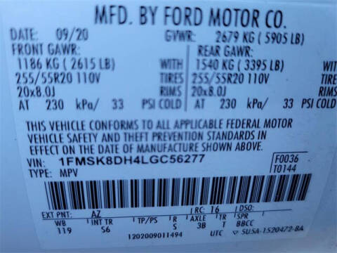 2020 Ford Explorer XLT