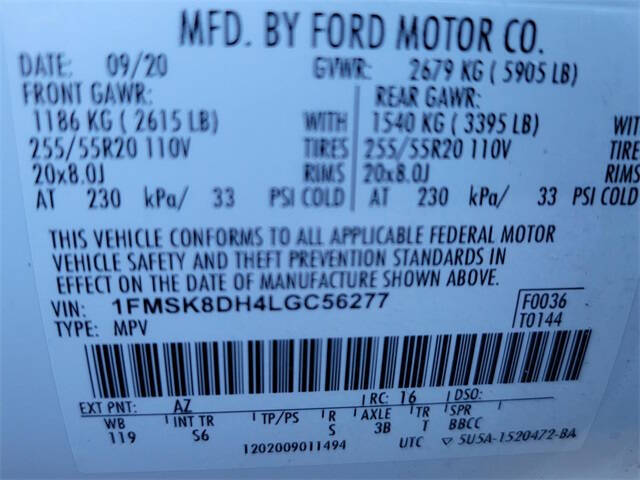 2020 Ford Explorer XLT