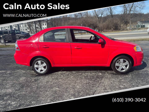 2010 Chevrolet Aveo for sale at Caln Auto Sales in Coatesville PA